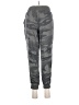 Splendid 100% Rayon Camo Gray Green Track Pants Size M - photo 2