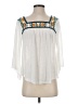 Sugarlips White 3/4 Sleeve Blouse Size S - photo 1