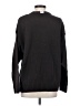 Gap 100% Cotton Solid Black Brown Pullover Sweater Size S - photo 2