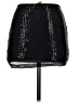 Motel 100% Polyester Tweed Black Casual Skirt Size XS - photo 2