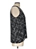 Paper Crane 100% Polyester Black Sleeveless Blouse Size L - photo 4