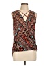 Bobeau Brown Sleeveless Blouse Size L - photo 1