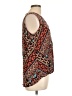 Bobeau Brown Sleeveless Blouse Size L - photo 4