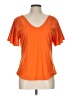 J.Crew Orange Short Sleeve Top Size L - photo 1