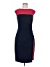Chaps Color Block Blue Cocktail Dress Size M - photo 1