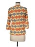 Boden 100% Viscose Orange 3/4 Sleeve Blouse Size 8 - photo 2