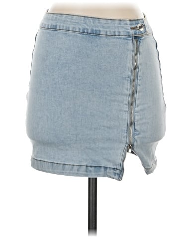 Edikted Denim Skirt (view 1)