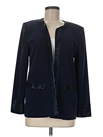 Jovani Silk Blazer (view 1)