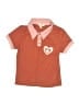 Speechless Orange Short Sleeve Polo Size L (kids) - photo 1