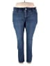 a.n.a. A New Approach Solid Blue Jeans Size 22 - photo 1