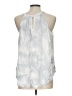Torrid 100% Rayon Silver Sleeveless Blouse Size Lg Plus (0) - photo 2