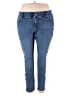 a.n.a. A New Approach Solid Blue Jeans Size 22 - photo 1