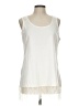 Soft Surroundings Ivory Sleeveless Blouse Size L - photo 1
