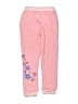 Disney 100% Polyester Floral Pink Casual Pants Size 7 - 8 - photo 1