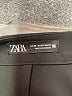 Zara Solid Black Skort Size XS - photo 3