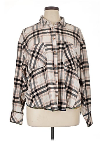BDG Long Sleeve Blouse (view 1)