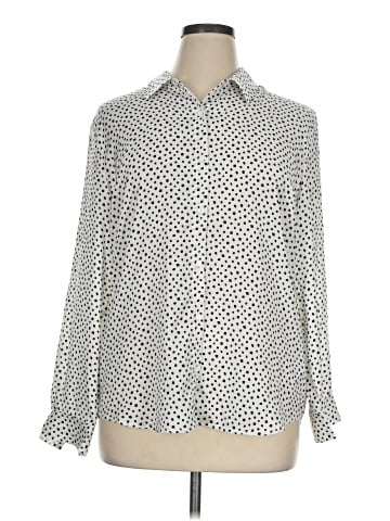 Liverpool Los Angeles Long Sleeve Blouse (view 1)