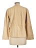 EQ:IQ 100% Leather Tan Leather Jacket Size 12 - photo 2