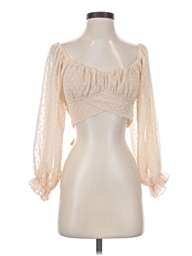 Hello Molly 3/4 Sleeve Blouse (view 1)