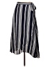 Green Envelope Stripes Blue Casual Skirt Size L - photo 1
