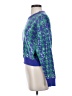 Debut Print Blue Pullover Sweater Size S - photo 5