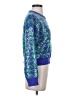 Debut Print Blue Pullover Sweater Size S - photo 4