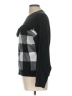 Bar III Checkered-gingham Black Pullover Sweater Size L - photo 5