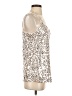 Boston Proper 100% Rayon Silver Sleeveless Top Size M - photo 4