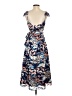 Hutch 100% Polyester Blue Cocktail Dress Size M - photo 2