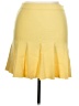 Zara Solid Yellow Casual Skirt Size XL - photo 1