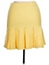 Zara Solid Yellow Casual Skirt Size XL - photo 2