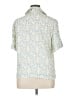 Sandro 100% Viscose Blue Short Sleeve Button-Down Shirt Size XL (4) - photo 2