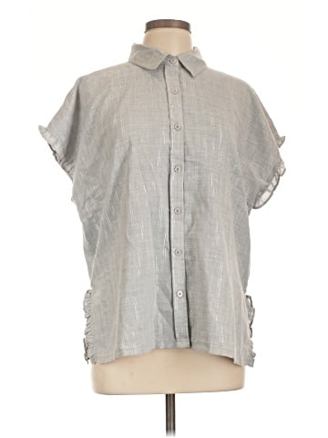 DKNY Short Sleeve Blouse (view 1)