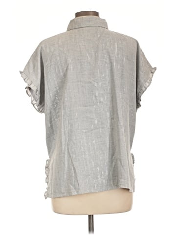 DKNY Short Sleeve Blouse (view 2)
