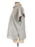 DKNY Gray Short Sleeve Blouse Size L - photo 5