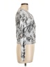 Kimchi Blue Floral Silver Pullover Sweater Size L - photo 4