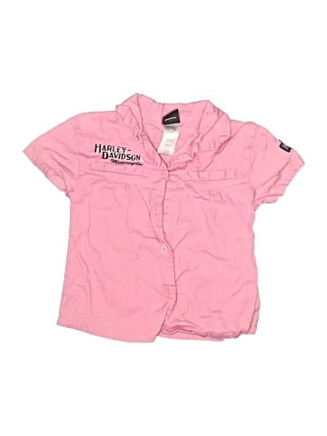 Harley Davidson Short Sleeve Button-Down Shirt (view 1)