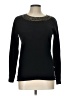 T Tahari Solid Black Pullover Sweater Size L (estimated) - photo 1