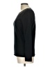 T Tahari Solid Black Pullover Sweater Size L (estimated) - photo 5