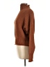She + Sky Solid Brown Turtleneck Sweater Size L - photo 5
