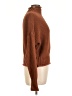 She + Sky Solid Brown Turtleneck Sweater Size L - photo 4