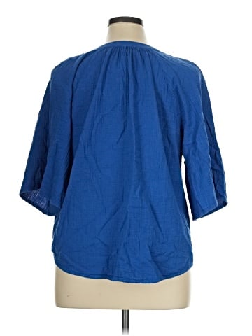 wonderly 3/4 Sleeve Blouse (view 2)