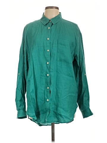 Lands' End Long Sleeve Button-Down Shirt (view 1)