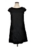 Connected Apparel Argyle Black Casual Dress Size 14 - photo 1