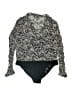 ALLSAINTS Black Long Sleeve Top Size L - photo 2
