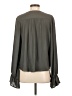 Lush 100% Polyester Gray 3/4 Sleeve Blouse Size S - photo 2
