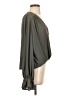 Lush 100% Polyester Gray 3/4 Sleeve Blouse Size S - photo 4