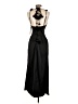 Aqua 100% Polyester Black Cocktail Dress Size XXS - photo 2
