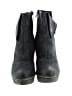 2 Lips Too Black Ankle Boots Size 11 - photo 2