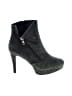 2 Lips Too Black Ankle Boots Size 11 - photo 1